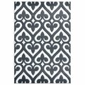 United Weavers Of America 5 ft. 3 in. x 7 ft. 6 in. Bristol Heartland Gray Rectangle Area Rug 2050 11472 69